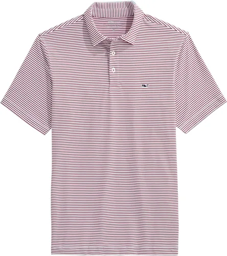 Vista 52 de Vineyard Vines Polo Bradley Stripe Sankaty para hombre Ocean Breeze Tejeda