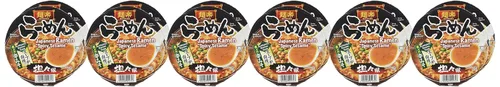 Vista 2 de Hikari Menraku Ramen - Fideos de sésamo picante, 3.4 onzas (paquete de 12)