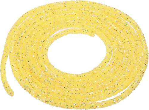 Vista 48 de MECCANIXITY Cuerda de lentejuelas con purpurina de 2.5 yardas, 6mm, 0.24 pulgadas, cuerda de tubo de lentejuelas con diamantes de imitación