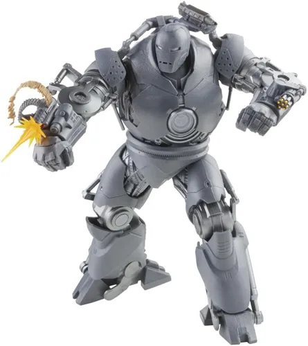Vista 4 de Hasbro Marvel Legends Series - Figura de acción de 6 pulgadas, paquete de 2 personajes de Obadiah Stane y Iron Monger Infinity Saga, diseño premium