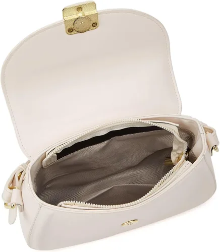 Vista 6 de Bolsos cruzados para mujer, bolso de mano vintage, bolso de hombro clásico para axilas, piel sintética suave