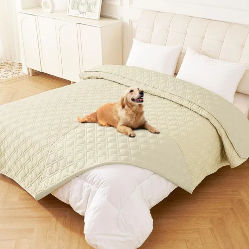 Vista 137 de Manta impermeable para cama de perro, mantas suaves para mascotas, funda impermeable para sofá para perros, fundas reversibles lavables para muebles