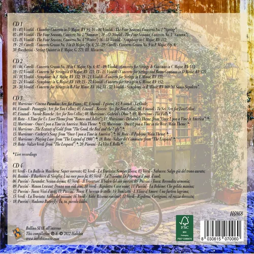 Vista 2 de 100 Italian Classical Music Vivaldi , Verdi , Corelli , Puccini