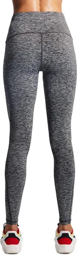 Vista 6 de Neleus calzas de yoga para mujer con bolsillo y cintura alta, para correr, con control de barriga