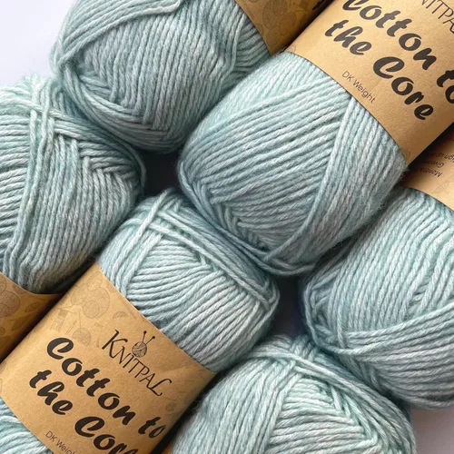 Vista 24 de Cotton to The Core - Hilo de algodón para ganchillo, paquete de 6 (852 yardas/10.58 oz), patrones gratuitos, apto para principiantes, hilo suave