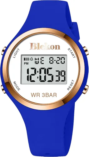 Vista 10 de Original Outdoor Sport Watches Alarm Clock Waterproof Digital Watch Aguamarina