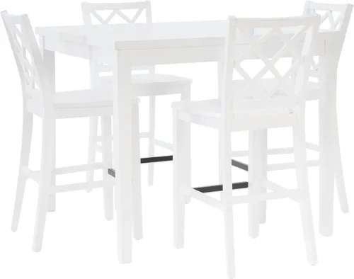 Vista 29 de Powell Silla auxiliar de comedor Conolly Blue Graphite