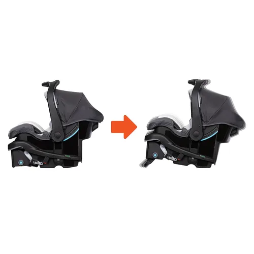 Vista 5 de Baby Trend Secure-Lift - Asiento infantil para automóvil, color gris tablero