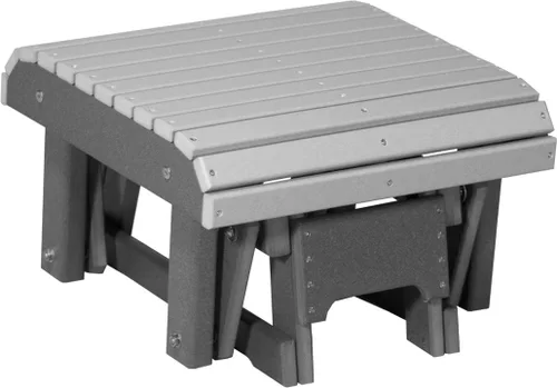 Vista 20 de LuxCraft Poly Glider - Reposapiés otomano (caoba antigua)