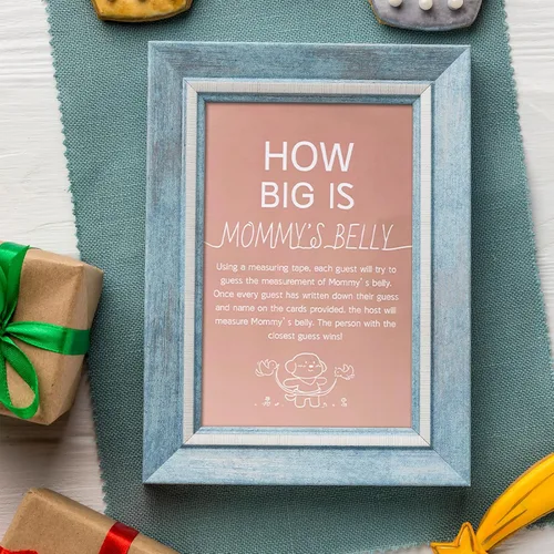 Vista 6 de Juego de 150 tarjetas de juegos de baby shower, 6 juegos divertidos que incluyen bingo, Don't Say Baby, Price is Right y más, perfecto para hasta 25