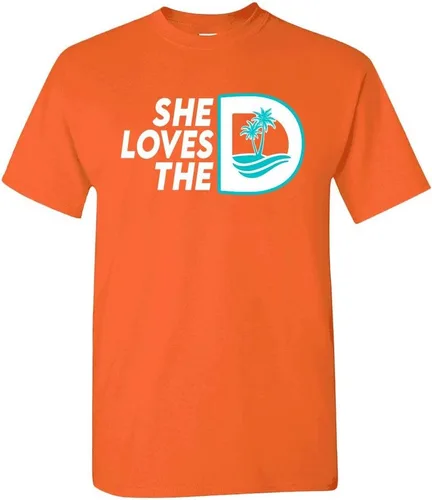 Vista 6 de She Loves The D Men's T-Shirt for Football Fans