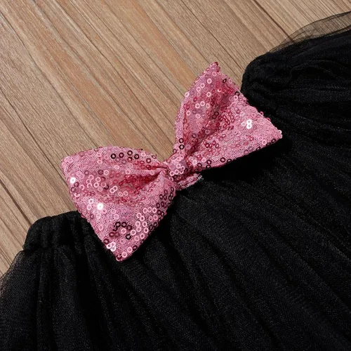Vista 6 de 0-24 meses para niños pequeños lindos trajes de Halloween faldas tutú diadema 3 piezas para niñas