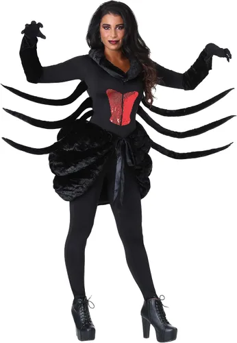Vista 2 de Black Widow Spider Costume for Women