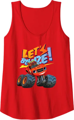 Vista 12 de Camiseta sin mangas Blaze Let's Blaze!, Negro, S
