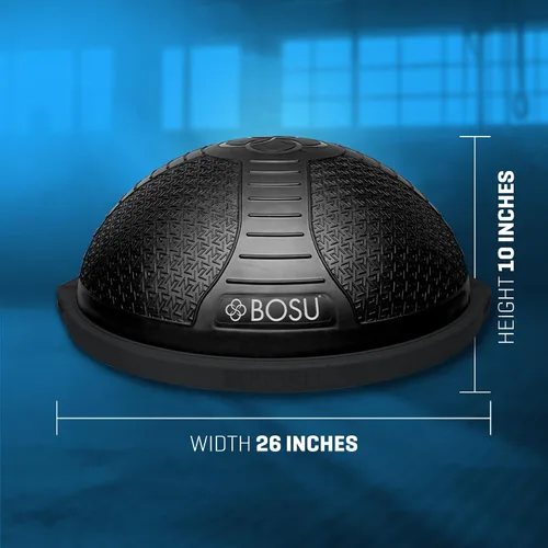 Vista 2 de Bosu Pro NexGen 25IN Home Fitness Exercise Gym Balance Trainer with Pump