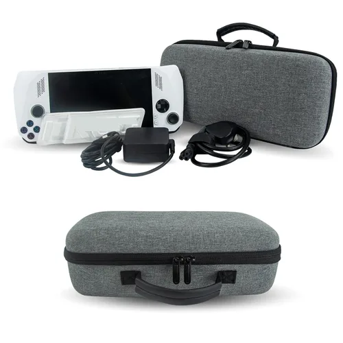 Vista 7 de EVA Carrying Case for ROG Ally Game Console and Charger Storage Protective Travel Bag Cover for ROG Ally