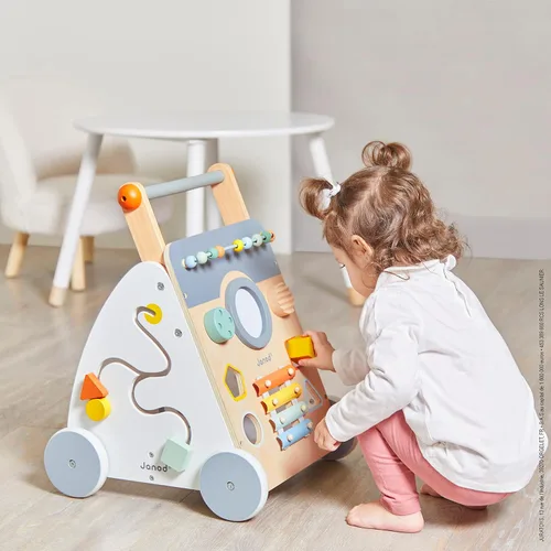 Vista 5 de Janod - Sweet Cocoon - Andador multiactividad para bebés - 12 meses +