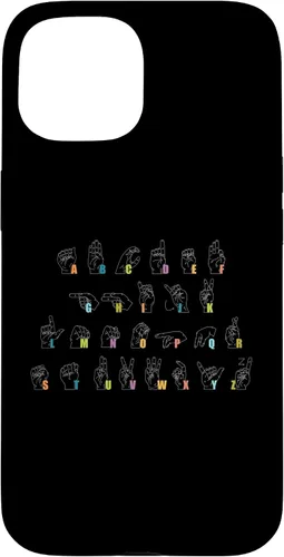 Vista 6 de Sign Language Alphabet Design Case for iPhone 17