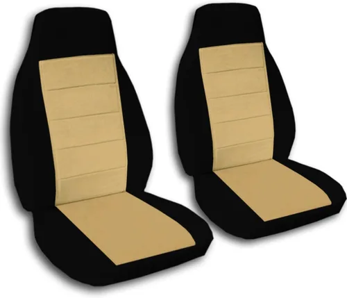 Vista 17 de TOTALLY COVERS Compatible con Ford F-150 F-250 F-350 de 1992-1998 con dos tonos para asiento de camión (sillas capitanes/cubos) con reposabrazos