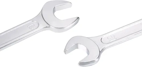 Vista 4 de uxcell Llave métrica de doble extremo abierto de 0.669 in x 0.748 in, 0.512 in x 0.591 in, apertura en forma de U para hacer bricolaje a mano