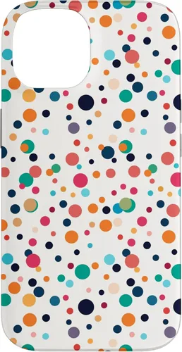 Vista 4 de Colorful Polka Dot Pattern Case for iPhone 16