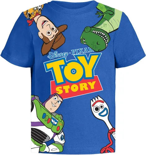 Vista 5 de Toy Story Pixar Camiseta (juegos) Woody Buzz Lightyear Jessie Rex Hamm MrPotato Forky Slinky Dog Toddler Cumpleaños Ropa para niños
