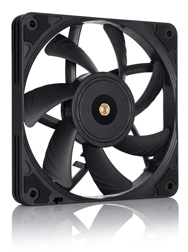 Vista 2 de Noctua NF-A12x15 PWM chromax.Black.swap, Ventilador Premium Silencioso y Delgado, 4-Pino (120x15mm, Negro)