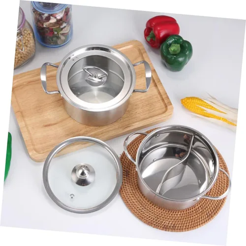 Vista 5 de 1 Unidades de Olla de Pato Mandarín Suministro de Cocina Hogar Olla Caliente Titular Olla de Acero Inoxidable Accesorio de Cocina Olla Espesada Olla