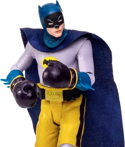 Vista 3 de McFarlane Toys DC Batman 1966 Serie de TV Batman Figura de acción [Boxeo]