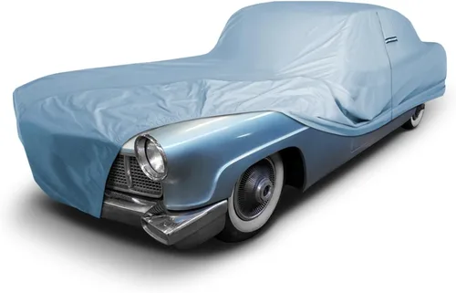 Vista 19 de iCarCover Funda de automóvil a medida para Lincoln Capri (1952-1957), impermeable, para todo tipo de clima, lluvia, nieve, protección solar UV Rayas
