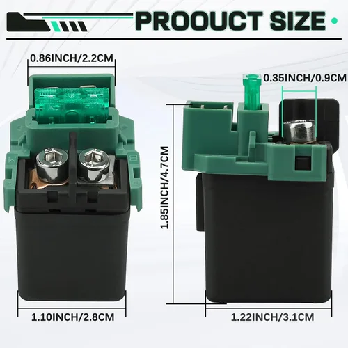 Vista 2 de Relé de solenoide de arranque para Honda Shadow 750 1300 VT750 1100 VTX 1100 CB500 CB750 CBR600 CBR600RR CBR300R para Kawasaki Vulcan 500 800 900