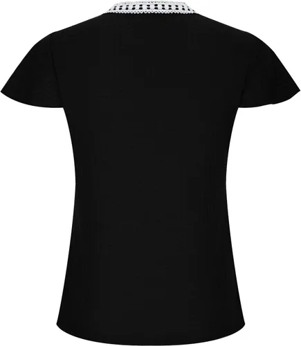 Vista 3 de Women's Casual T Shirt Striped Print Tees Crew Neck Short Sleeve Shirts Slim Fit Tunic Tops to Wear with Leggings