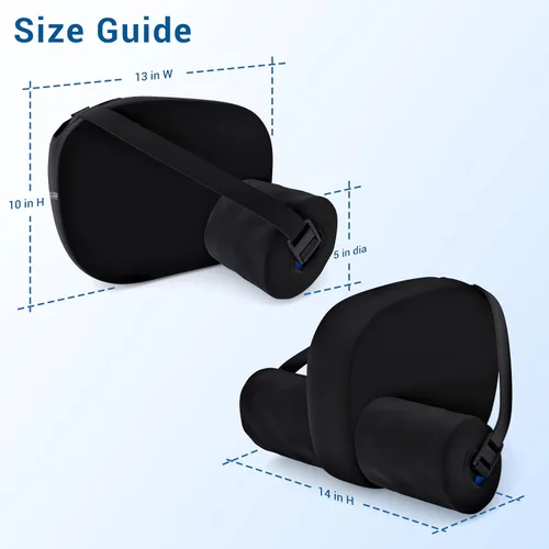Vista 5 de HIP Secuestrador/Cojín contracture One Size Fits Most Hook y Loop Correa de cierre – 1 Cada