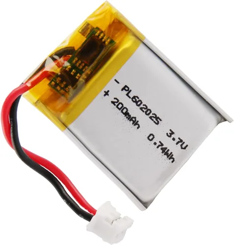 Vista 19 de Batería Lipo de 3.7V 1000mAh 102050 Batería recargable de polímero de litio con conector JST PH2.0.000 in para altavoz Bluetooth, GPS, reloj