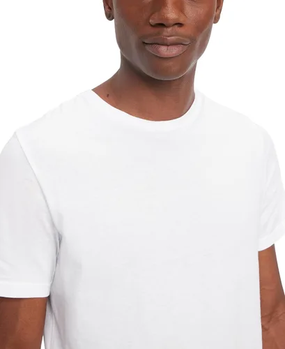 Vista 4 de Tommy Hilfiger Paquete de 3 camisetas de algodón clásicas con cuello redondo para hombre