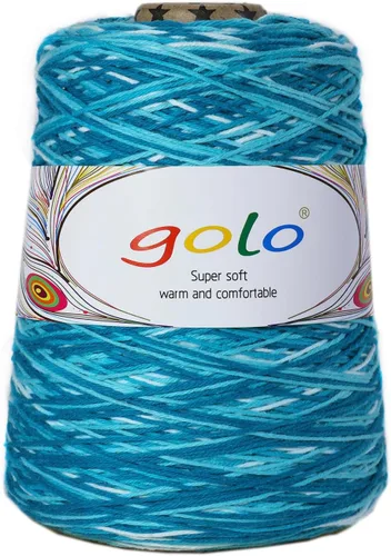 Vista 15 de golo Hilo de Cono de Lana para Tejer 8.8oz 400yd 100% Hilo de Lana para Tejer a Mano 402-Papel Envejecido