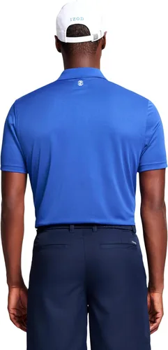 Vista 2 de Izod Polo elástico de manga corta para hombre Performance Golf Grid - Legacy