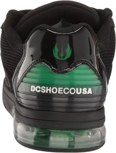 Vista 3 de DC X Star Wars Sneaker Collection - Tenis de skate para hombre, negroverde (versátil), 8, NegroVerde (Versátil)