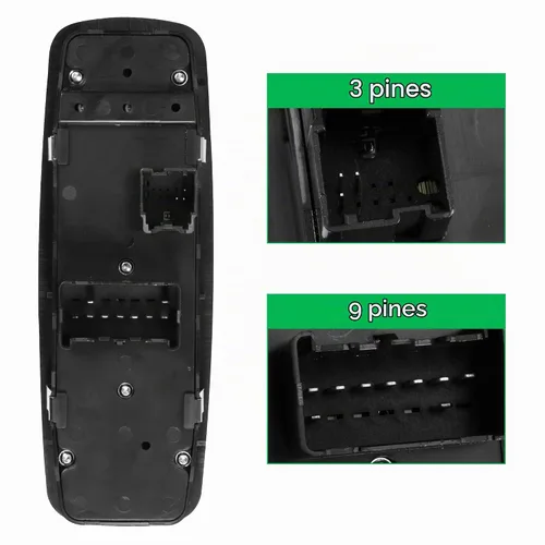 Vista 3 de BASIKER Interruptor de ventana principal del conductor para Dodge Ram 1500