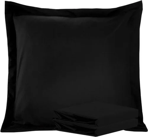 Vista 21 de NTBAY Fundas de almohada estándar, paquete de 2 fundas de almohada de microfibra cepillada de 20 x 26 pulgadas, súper suaves y acogedoras