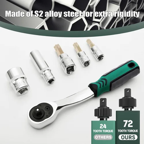 Vista 2 de Xislet Removal Tool Kit Fit 2007-2025 Jeep Wrangler JL JLU JK JKU Gladiator 2-4 puertas e instalación superior, kit de herramientas Torx, reemplazo