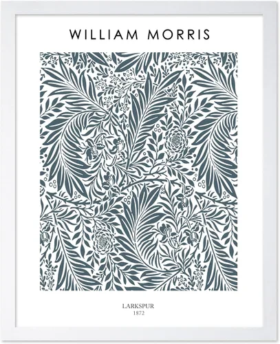 Vista 23 de Poster Master Impresión Vintage del Ladrón de Fresas - Póster Retro de William Morris - Arte de Patrón Floral - Regalo para Hombres y Mujeres