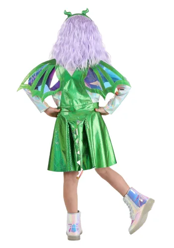 Vista 2 de Disfraz de Dragón Soñador para Niños Multicolor