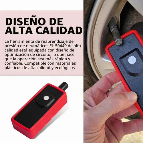 Vista 6 de Herramienta de Recuperación TPMS, Herramienta de Activación del Sensor de Presión de Neumáticos, EL-50449 TPMS Compatible con Ford/Lincoln/Mercury