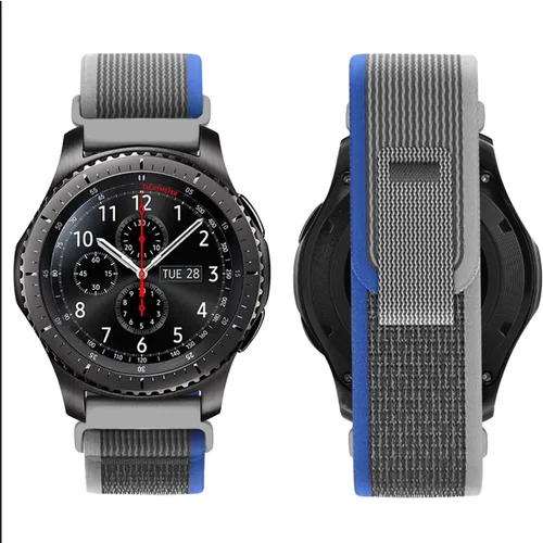 Vista 9 de MroTech Trail Loop de 0.866 pulgadas compatible con Samsung Galaxy Watch 3 1.772 in/Galaxy Watch 1.811 in/Gear S3 Frontier Band ajustable Pull Tab