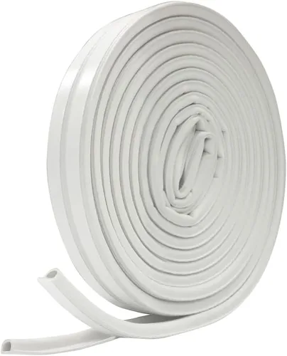 Vista 3 de Frost King EPDM Cinta autoadhesiva de goma, sección P, 3/8" W, 7/32" T, 17 pies de largo, blanco
