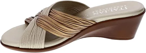 Vista 2 de ITALIAN SHOEMAKERS Sandalias de cuña Saylor para mujer