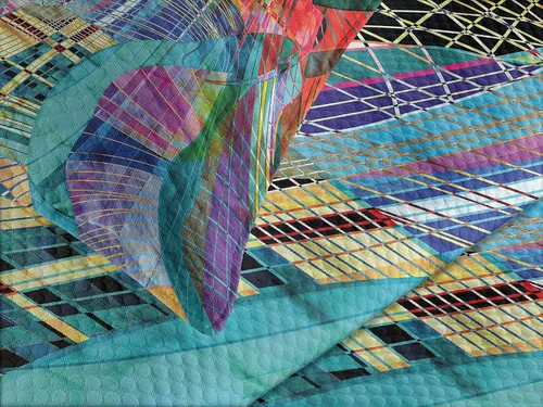 Vista 3 de Ambesonne - Colcha multicolor en colores y tres tamaños