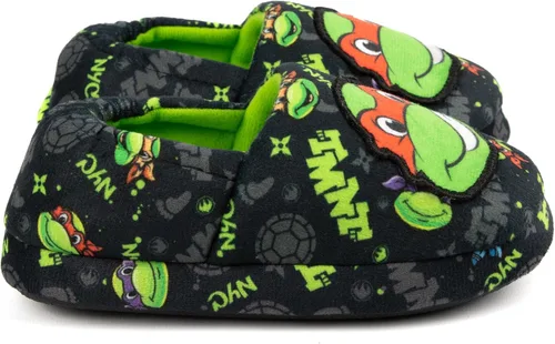 Vista 3 de Teenage Mutant Ninja Turtles Pantuflas Raphael House para niños