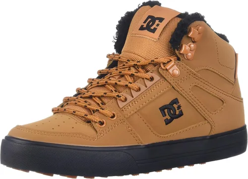 Vista 28 de DC Pure High Top WC - Zapatos de skate para hombre Negro